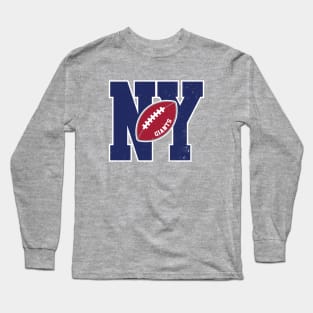 Big Bold New York Giants Monogram Long Sleeve T-Shirt